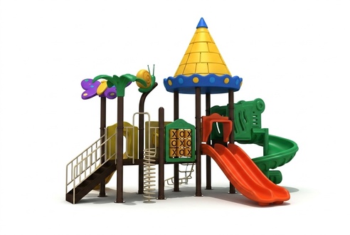 Outdoor entertainment for children Climbing tower Play tower with slides
