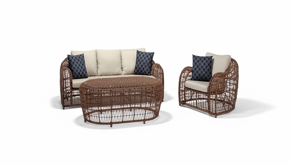 Outdoor furniture garden rattan furniture balcony furniture patio furniture sofa set couch