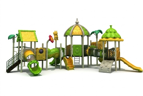 Outdoor Spielturm mit Rutsche Dschungel Typ Spielplatz Spielhaus Turm