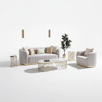Oval couch three-seater couches furniture sofa living room furniture velvet