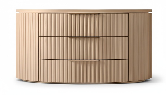 Oval Chest of Drawers – Elegant Design, Storage Space & Stylish Living Room