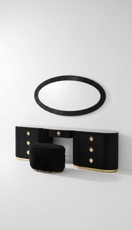 Dressing Table Console Table with Stool Bedroom
