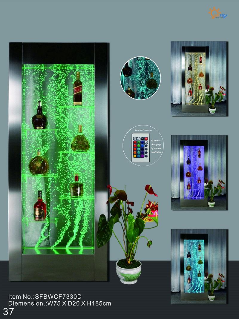 Led bar designer shelves water wall bar counter shelf furniture water walls shelf new