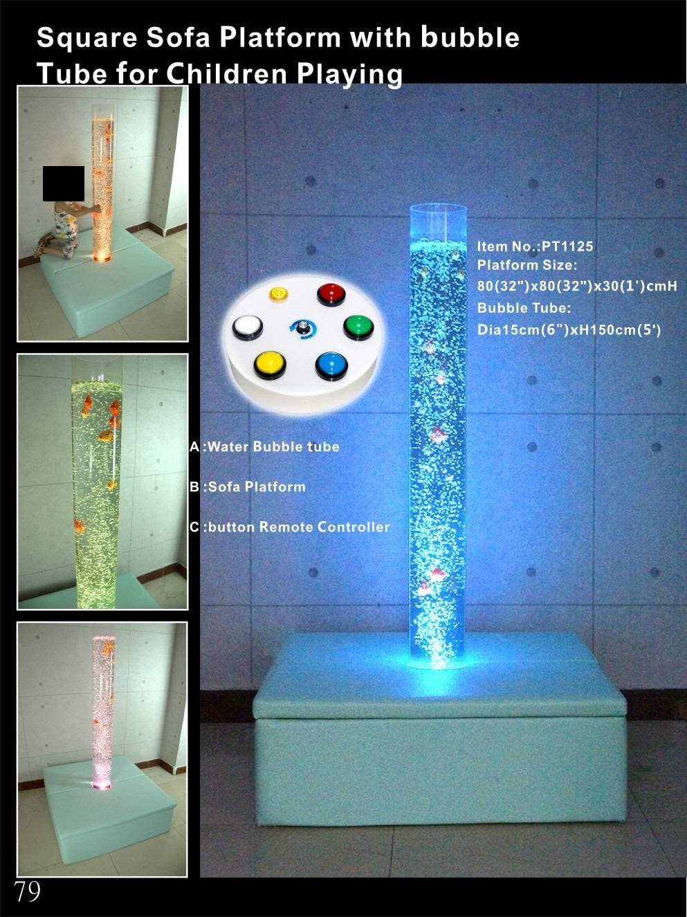 Water walls pillar water wall play corner children\'s room lighting water pillars