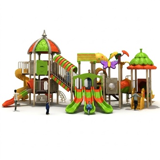 Play tower Climbing tower Playground Playhouse Toys Outdoor jungle playgrounds