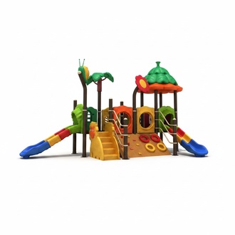 Play tower Slide tower Playhouse Playground Outdoor climbing tower New