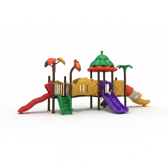 Play tower with slide Tower Playhouse Playground Customised production