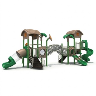Playground Climbing tower Play tower Ladder Slide Scaffolding Playgrounds