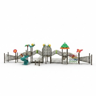 Plastic playground Outdoor climbing wall Outdoor sports field Playgrounds