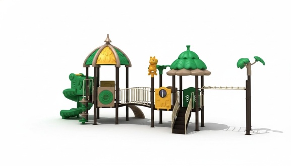 Playground Tower Slide Outdoor playgrounds Customised children\'s house