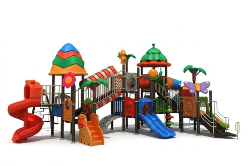 Playgrounds Children\'s games Outdoor playground in the garden Slide