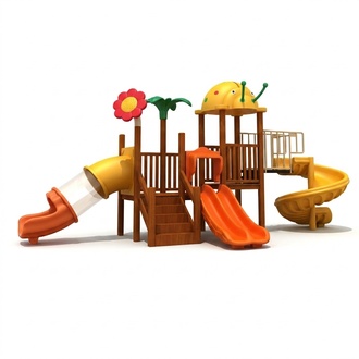 Play tower with slide Entertainment for children Playground for children
