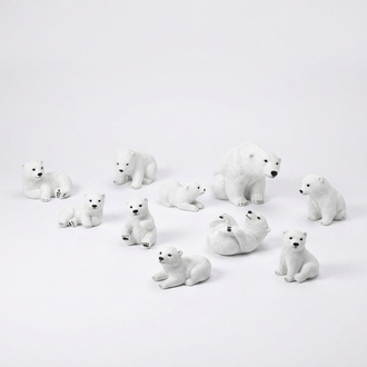Polar Bear Figure Statue Bear Garden Decoration Figures Statues Deco Figure Sculpture