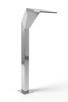 Pool waterfall fountain stainless steel water features decoration plant