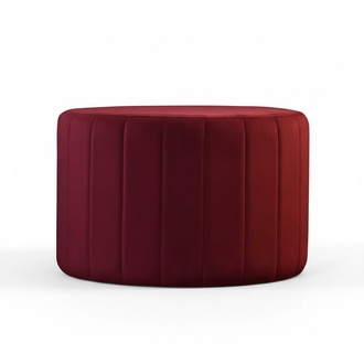 Pouf Footstool Round Seat Stool Upholstered Stool Seat Stool Bathroom Stool Puff Textile