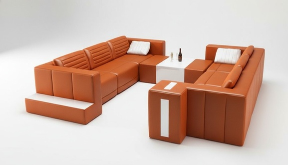 Modern style made of real MDF solid wooden gloss chest of 3-sliding drawers & 2- swing door