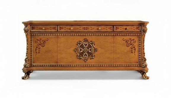 Luxury dresser xxl sideboard chests of drawers wood sideboard furniture cabinet brown
