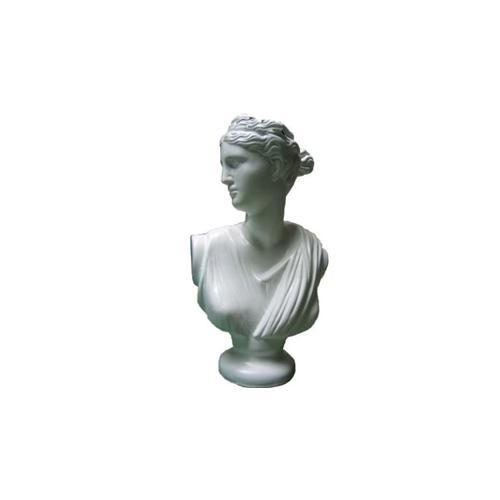 Antique style woman bust figure statue decorative sculpture 28cm height R13