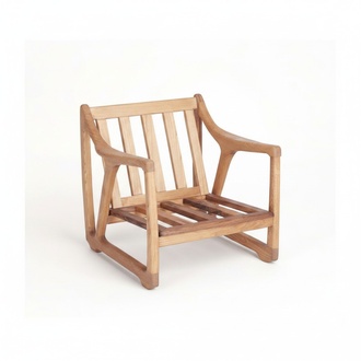 Recliner garden chair chair armchair wooden chair designer chair