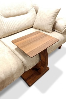 Rectangular side table luxury living room MDF chipboard brown new