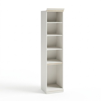 Regal cabinet tall shelf bookcase wooden frame shelving cabinet