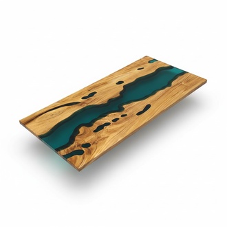 River Tables Dining Table Design Table Modern Furniture 180x80 Epoxy Resin Ocean Sea