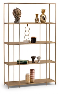 Room Divider Shelf – Open Standing Shelf as a Decorative Partition