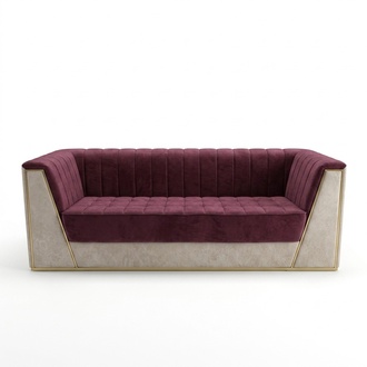 Rose Medusa couch three seater upholstery soft couches sofas furniture fabric