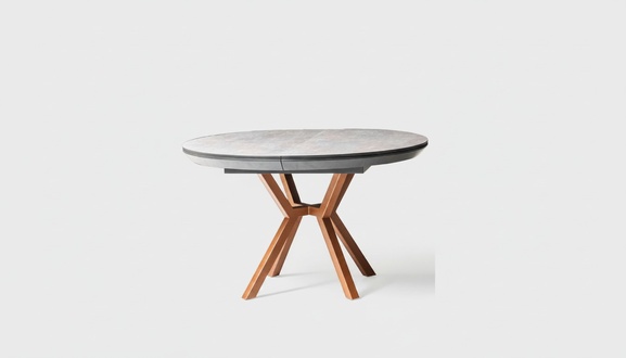 Round dining table luxury dining room table kitchen table gray dining room wood