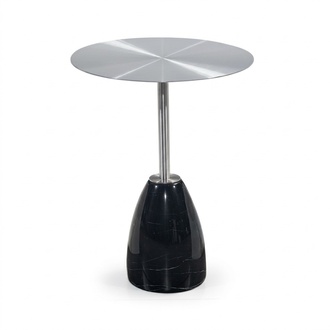 Round gray side table coffee table bedroom chest of drawers tables