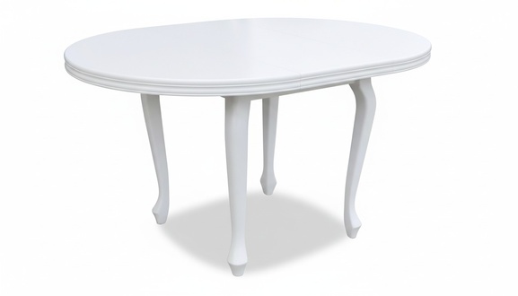 Round Table Round Tables Dining Room Living Room Wood Extendable up to 90 x 240 cm