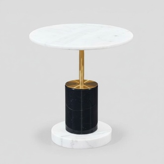 Round White Side Table Living Room Newspaper Tables Style Storage Tables Table