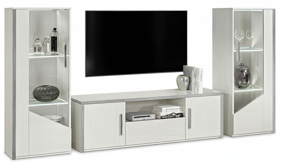 rtv Design Sideboard TV Low Luxury Chest of Drawers Modern White Furniture New