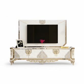 RTV furniture TV cabinet TV bench media console sideboard chest 2 pieces.