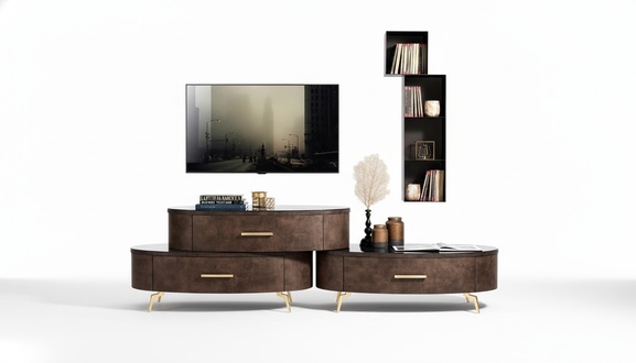 rtv tv cabinet table living room dresser lowboard sideboard wood modern furniture