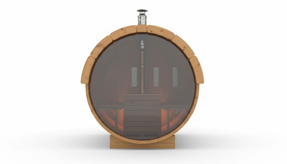 Sauna Saunafass Garden sauna Outdoor sauna Wooden sauna 6-8 people 4.0 m