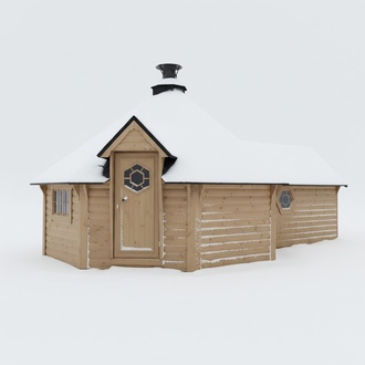 Sauna Grillkota 16.5m² Wooden House Garden Arbour Kota Grills Grill House Grill