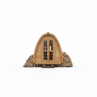 Sauna wood outdoor sauna garden sauna Finnish oven sauna house 10.40m² 4.80m