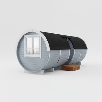 Saunas barrel sauna barrel sauna garden 46mm dry sauna with shingles