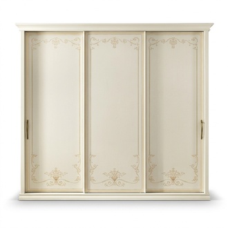 Sliding Doors Bedroom Wardrobe Closet Luxury Wood Closets Furniture White