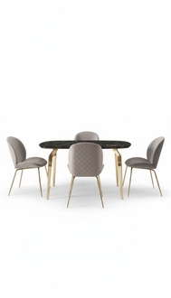 Seat Chair Dining Chair Chairs 1 Seater Armchair Luxury Furniture Design Lehn Fabric