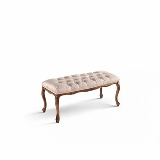 Seating Furniture Bench Upholstered Bench Wooden Bench Upholstered Fabric Stool Pink New