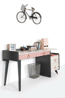 Secretariat Desk Design Luxurious Writing Furniture Wooden Desks