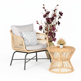 2-piece garden furniture seating set sofa set terrace coffee table high quality