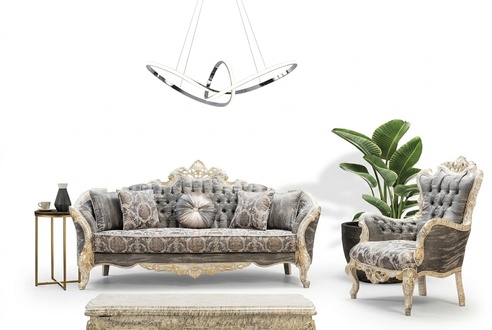 Set 3+1 Seater Coffee Table Living Room Classic Design