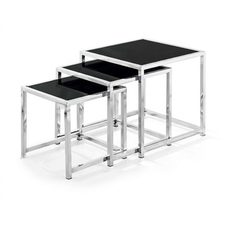 Set 3x coffee table coffee table side table designer living room table tables new