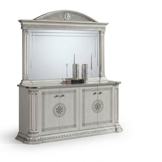 Set Chest of Drawers with Mirror Chests of Drawers Wood Cabinet Sideboard Italy Furniture