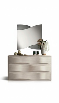 Set Chest of Drawers with Mirror Chests of Drawers Console Group Wooden Cupboard Bedroom Modern