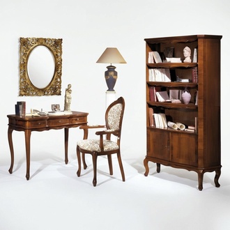 Set table with mirror tables armchair chair set retro style cabinet furniture 3 pcs