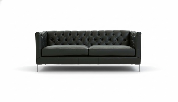 Living Room Furniture Sofa Design Couches Black Italian Style Fabric